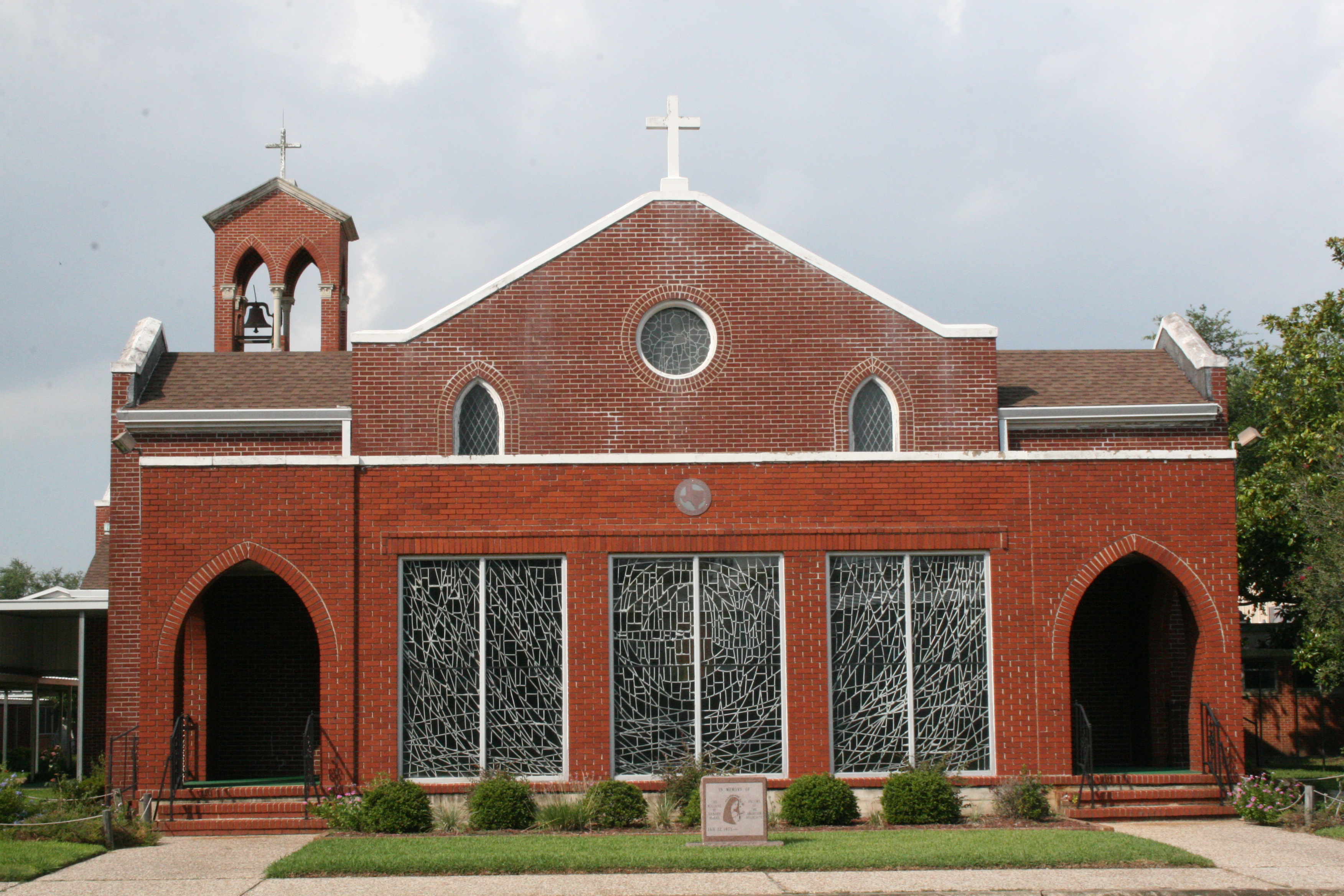 Outside of Immaculate Conception church